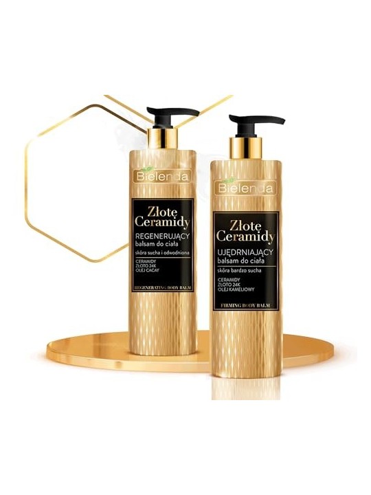 Balsamo corpo rassodante alle Ceramidi dorate 400ml