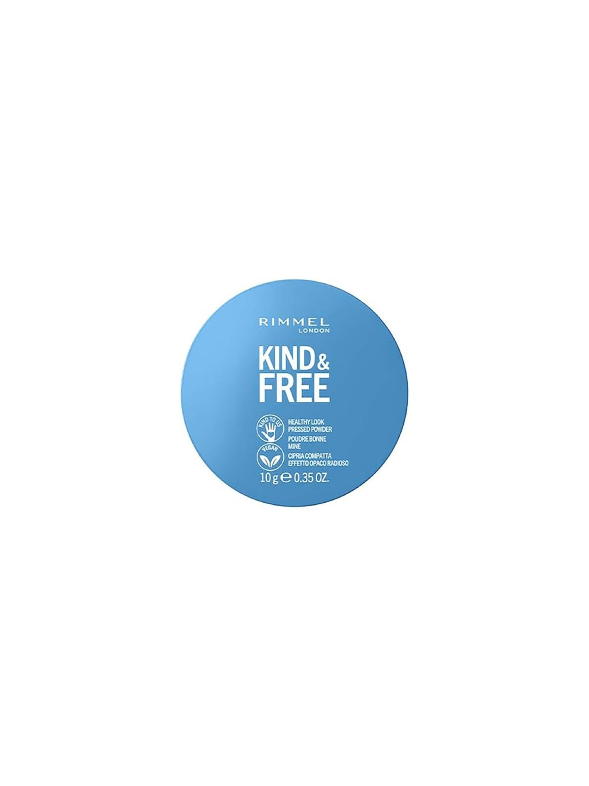 Rimmel Polvere compatta per un aspetto sano gentile e gratuito 10 g donna 01 Translucent