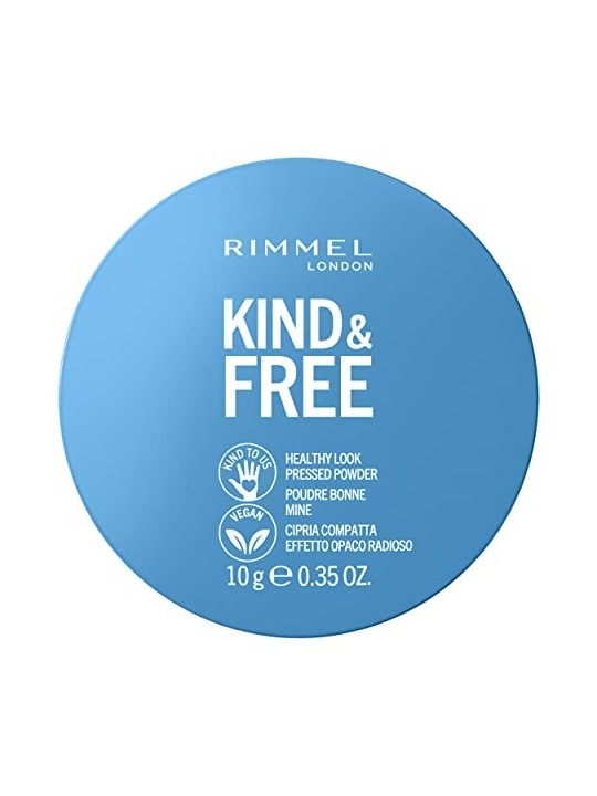 Rimmel Polvere compatta per un aspetto sano gentile e gratuito 10 g donna 040 Tan