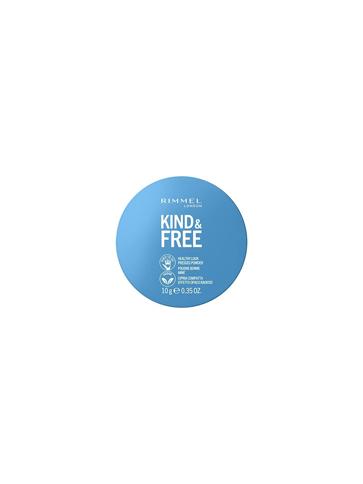 Rimmel Polvere compatta per un aspetto sano gentile e gratuito 10 g donna 040 Tan