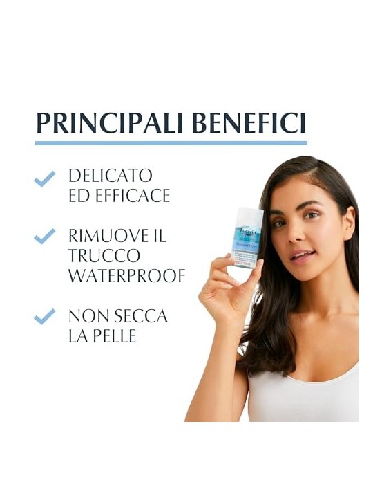 Eucerin DermatoClean Struccante Occhi donna 125ml