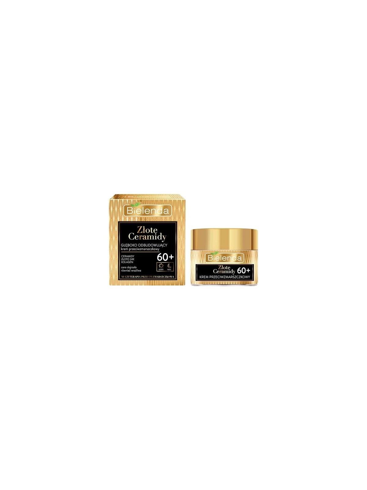 BIELENDA Golden Ceramidi 60 crema antirughe profondamente rigenerante giorno e notte 50ml