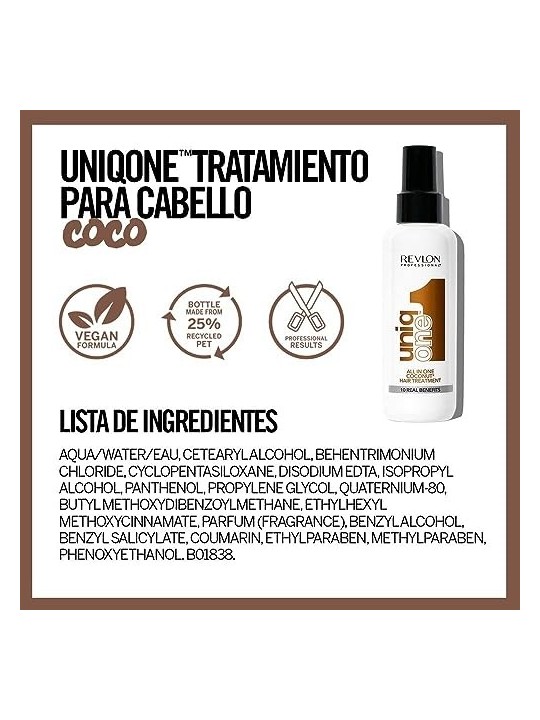 Revlon Uniq One Coconut Hair Treatment donna 150ml 10 Real Benefits