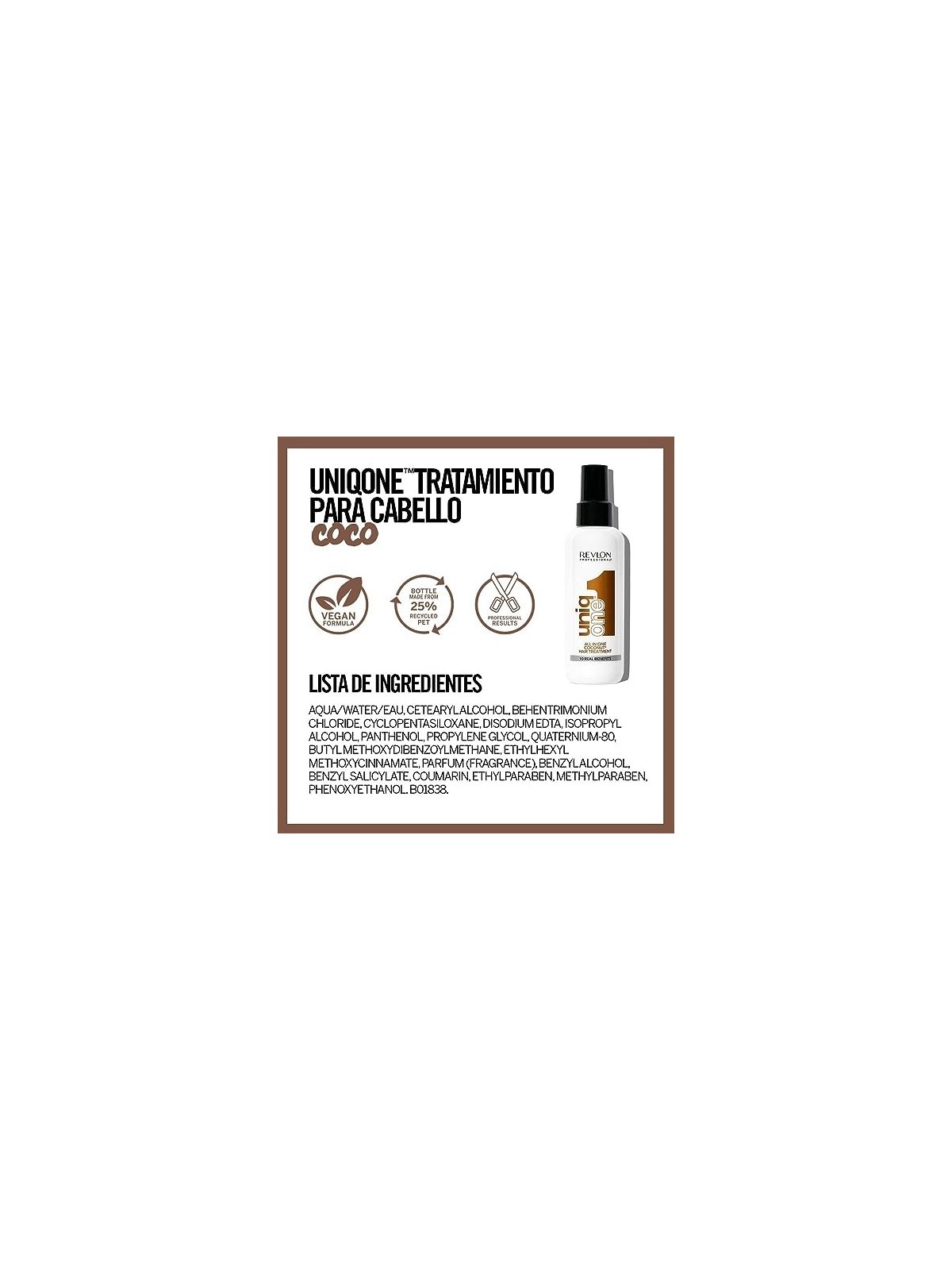 Revlon Uniq One Coconut Hair Treatment donna 150ml 10 Real Benefits