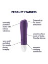 Vibratore SATISFYER Ultra Power Bullet 2 Viola