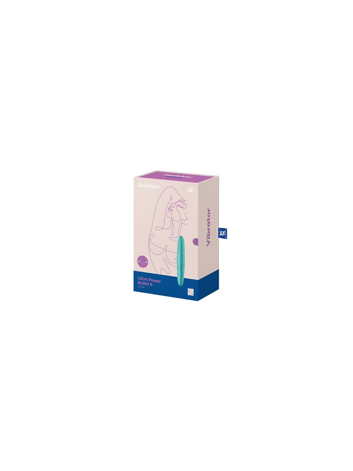 Satisfyer Ultra Power Bullet: vibratore turchese per donne. Potente e discreto.