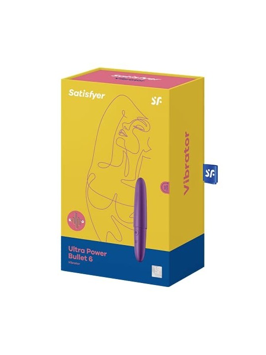SATISFYER ULTRA POWER BULLET 6 VIBRATORE VIOLA 1UN