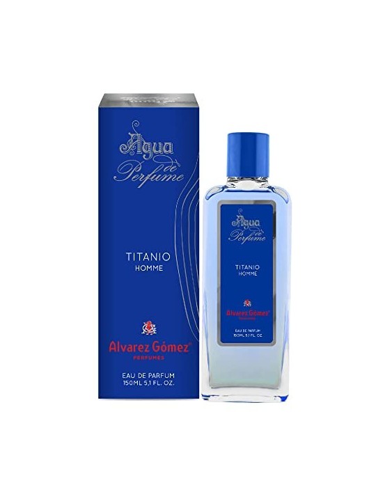 Alvarez Gomez TITANIO HOMME eau de parfum 150ml uomo