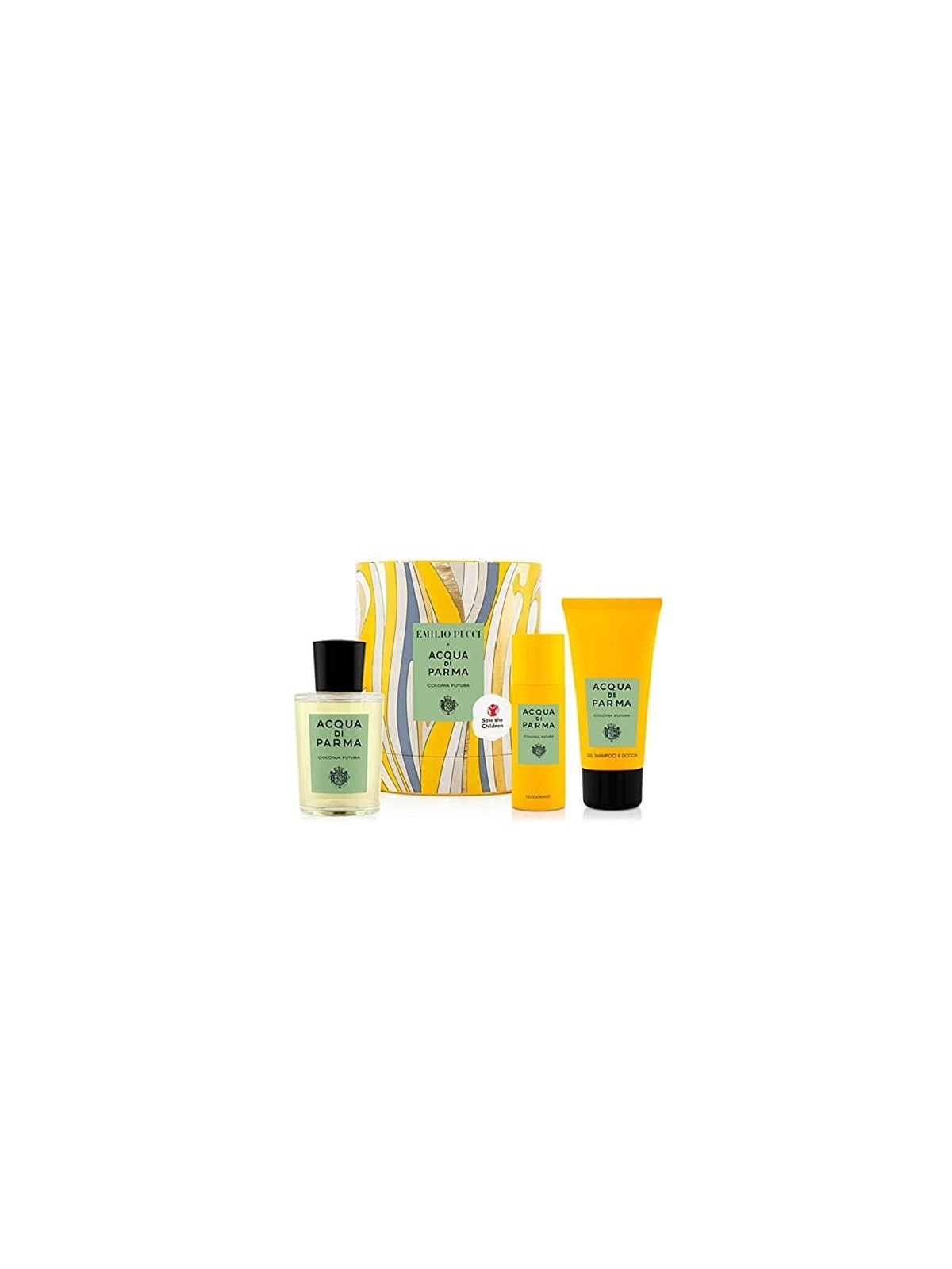 Acqua Di Parma Colonia Futura EDC 100ml Deodorante Vapo 50ml Gel Doccia 75ml unisex