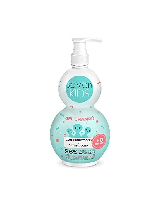 Gel-champï¿½ï¿½ Seven Kids 400ml - Per una pulizia delicata e fresca