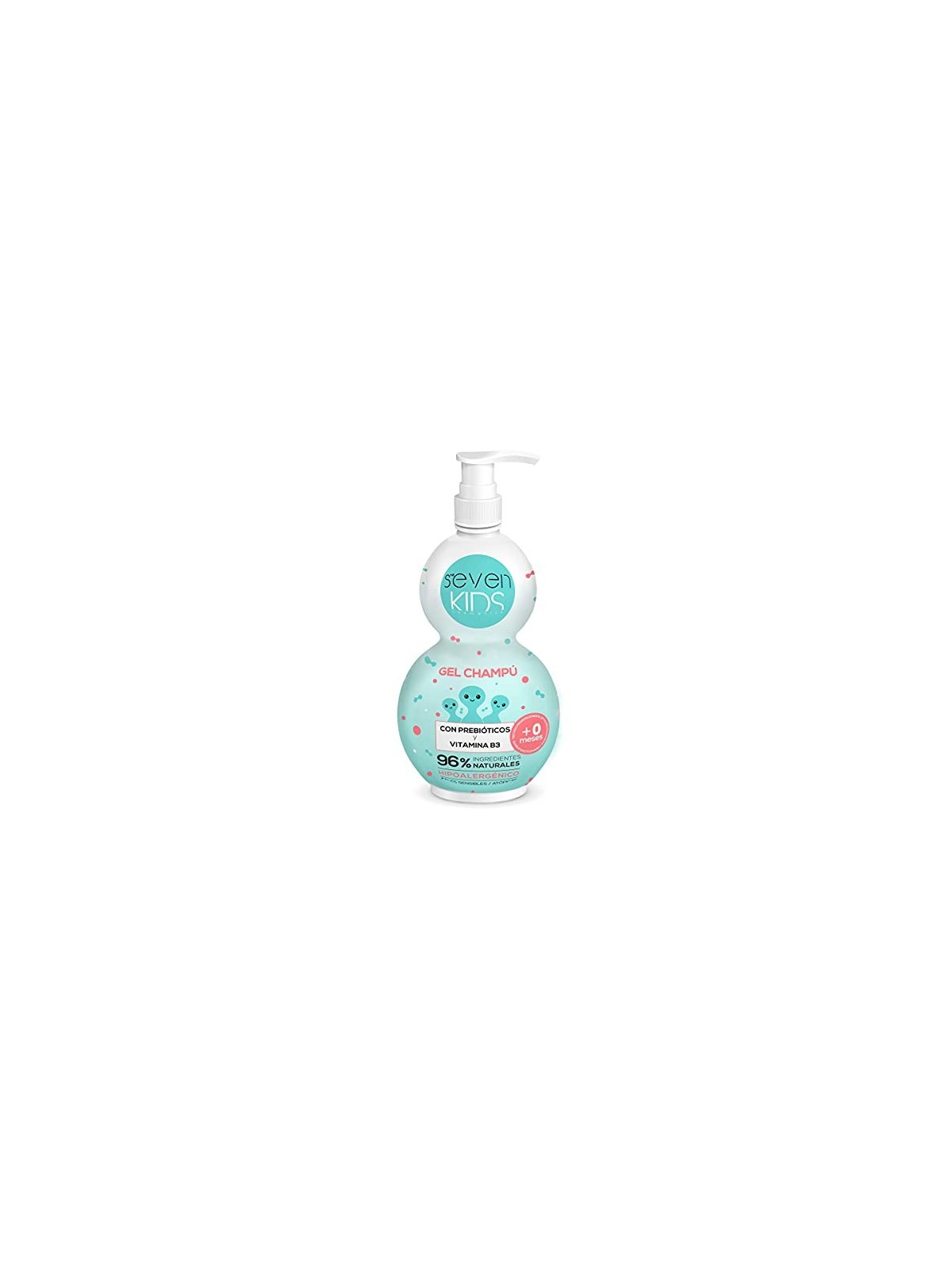 Gel-champï¿½ï¿½ Seven Kids 400ml - Per una pulizia delicata e fresca