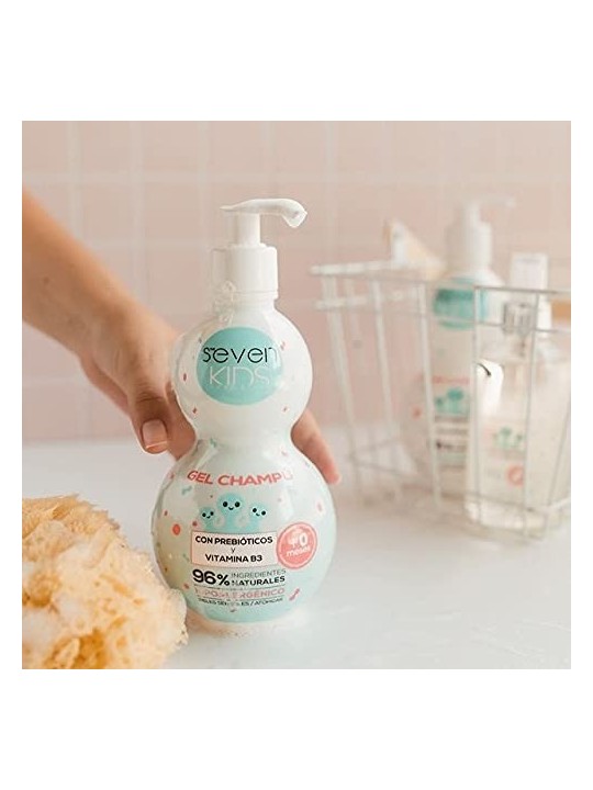 Gel-champï¿½ï¿½ Seven Kids 400ml - Per una pulizia delicata e fresca