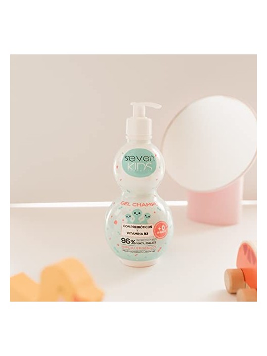Gel-champï¿½ï¿½ Seven Kids 400ml - Per una pulizia delicata e fresca