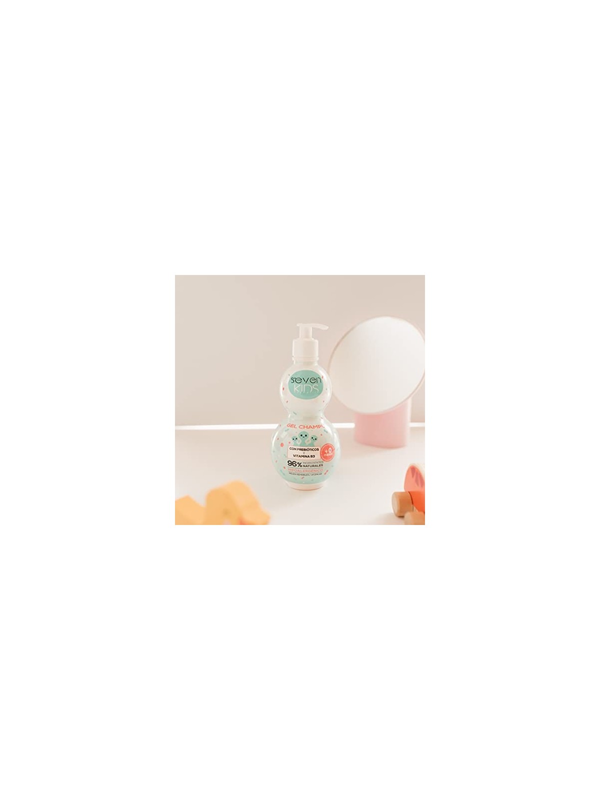Gel-champï¿½ï¿½ Seven Kids 400ml - Per una pulizia delicata e fresca