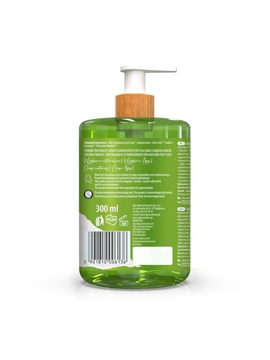 APIS Aloe Vera Naturale 99% gel di aloe per viso e corpo 300ml