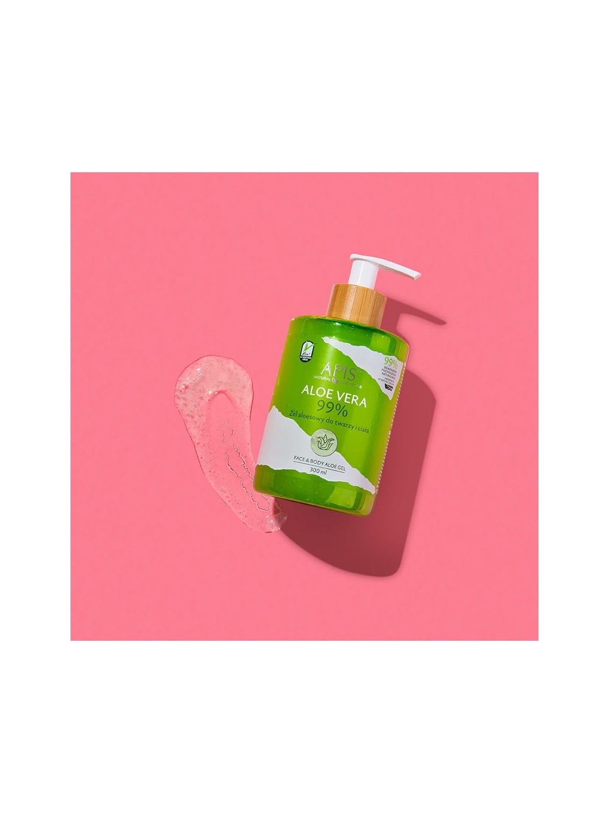 APIS Aloe Vera Naturale 99% gel di aloe per viso e corpo 300ml