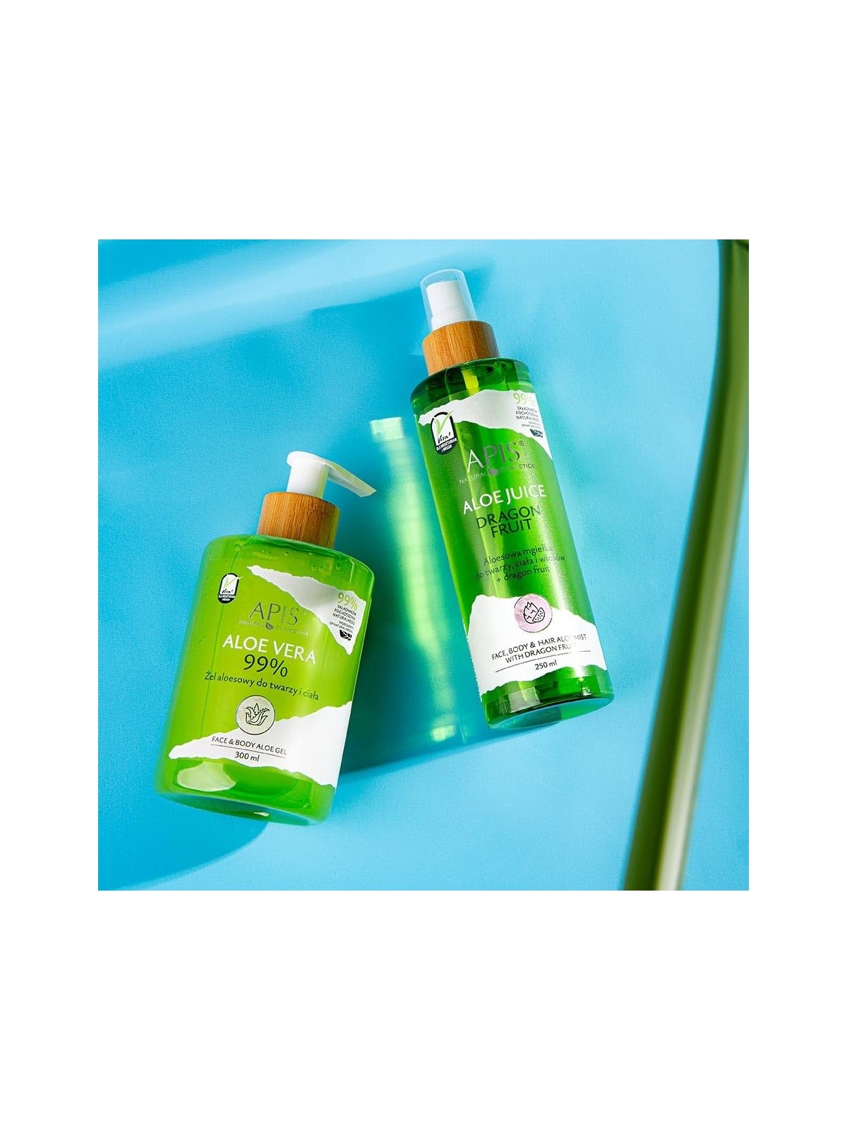 APIS Aloe Vera Naturale 99% gel di aloe per viso e corpo 300ml