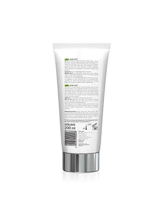 Maschera detergente al tï¿½ï¿½ verde e fango del Mar Morto 200ml
