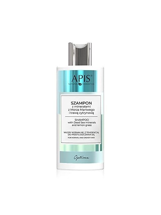 Shampoo per capelli normali con minerali del Mar Morto e citronella