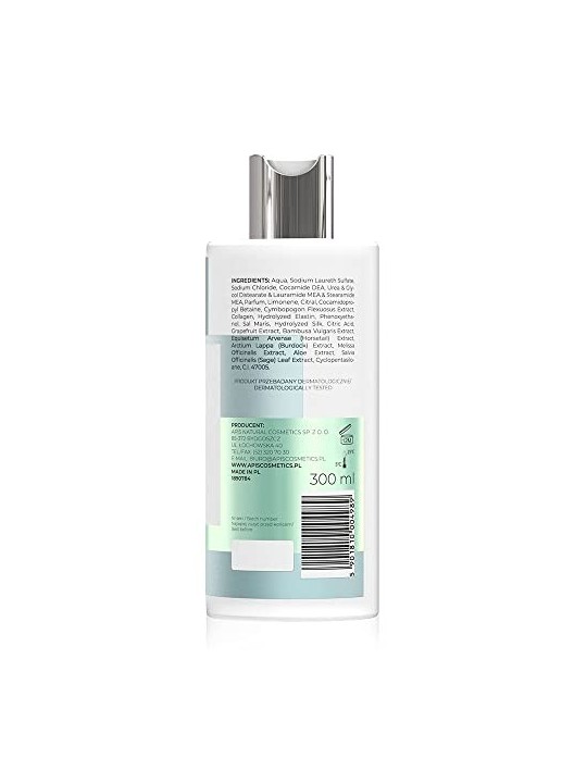 Shampoo per capelli normali con minerali del Mar Morto e citronella