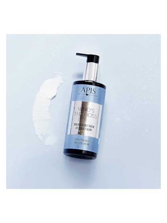 Crema energizzante corpo e mani APIS Who's the Boss 300ml