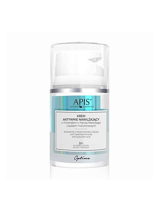 Active Moisturizing Cream with Dead Sea Minerals and Hyaluronic Acid 30 50ml