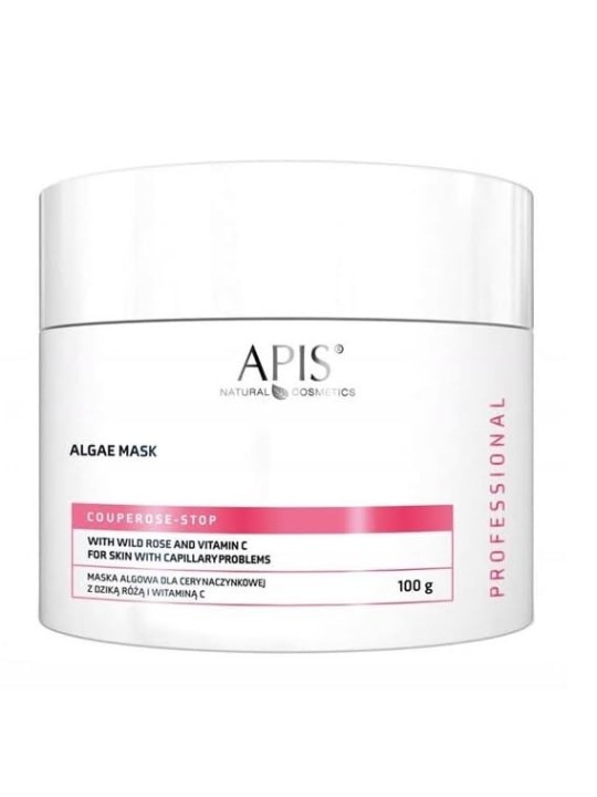 APIS CouperoseStop Maschera alle alghe per pelle vascolare con rosa canina e vitamina C