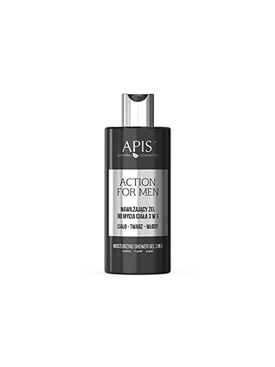 APIS Action For Men Gel idratante 3in1