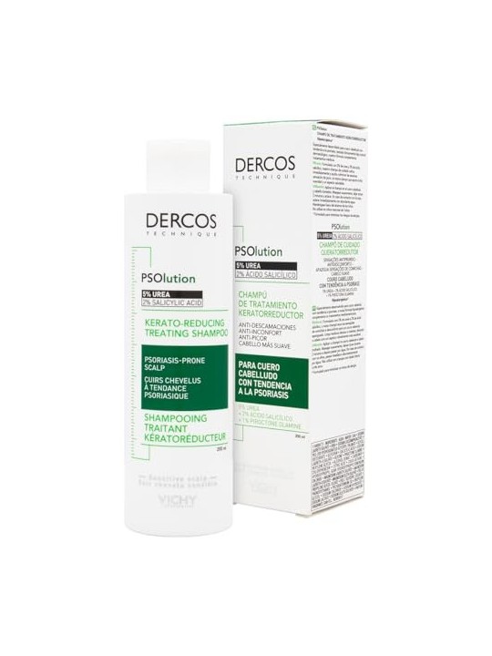 Vichy Dercos PSOlution Kerato-Reducing Treating Shampoo donna 200ml