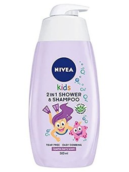 NIVEA Kids Gel doccia corpo 2in1 al profumo di gelatine di frutta 500ml