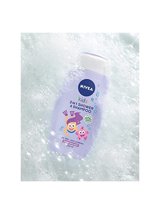 NIVEA Kids Gel doccia corpo 2in1 al profumo di gelatine di frutta 500ml
