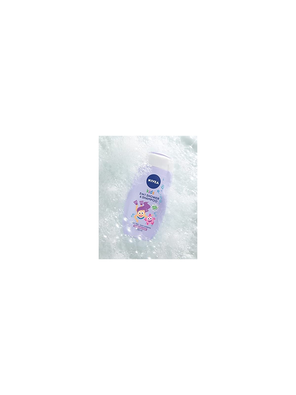 NIVEA Kids Gel doccia corpo 2in1 al profumo di gelatine di frutta 500ml