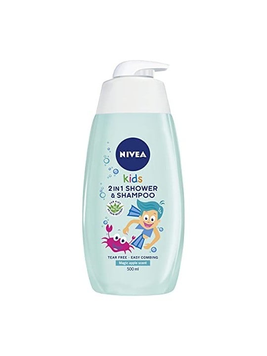 NIVEA Kids Gel doccia corpo 2in1 al profumo di mela caramellata 500ml