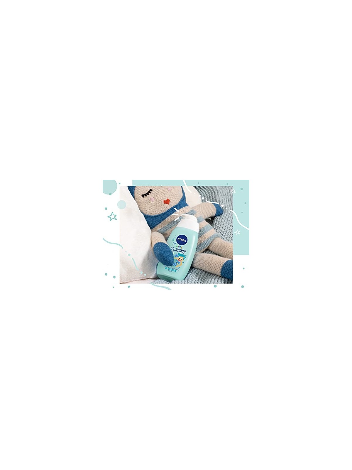 NIVEA Kids Gel doccia corpo 2in1 al profumo di mela caramellata 500ml