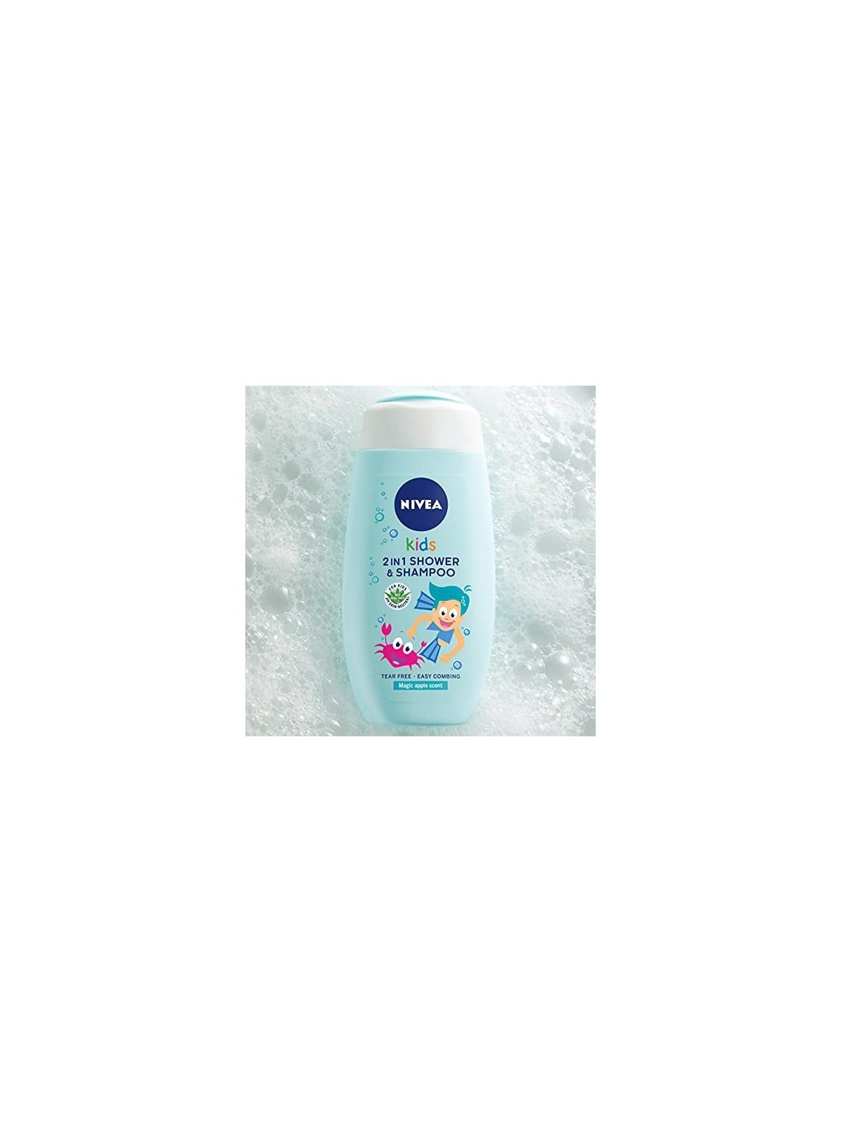 NIVEA Kids Gel doccia corpo 2in1 al profumo di mela caramellata 500ml