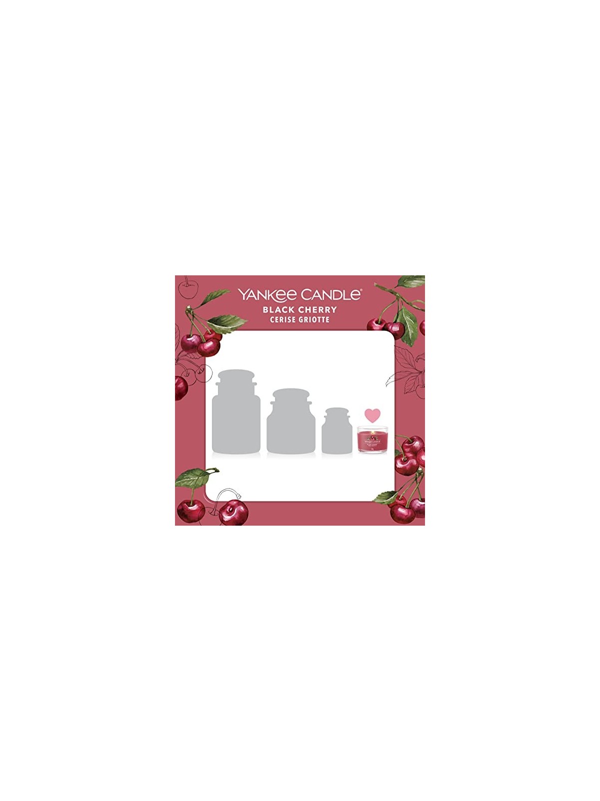 Yankee Candle Set Regalo Notte di Mezza Estate di Candele Votive in Vetro Unisex 370g