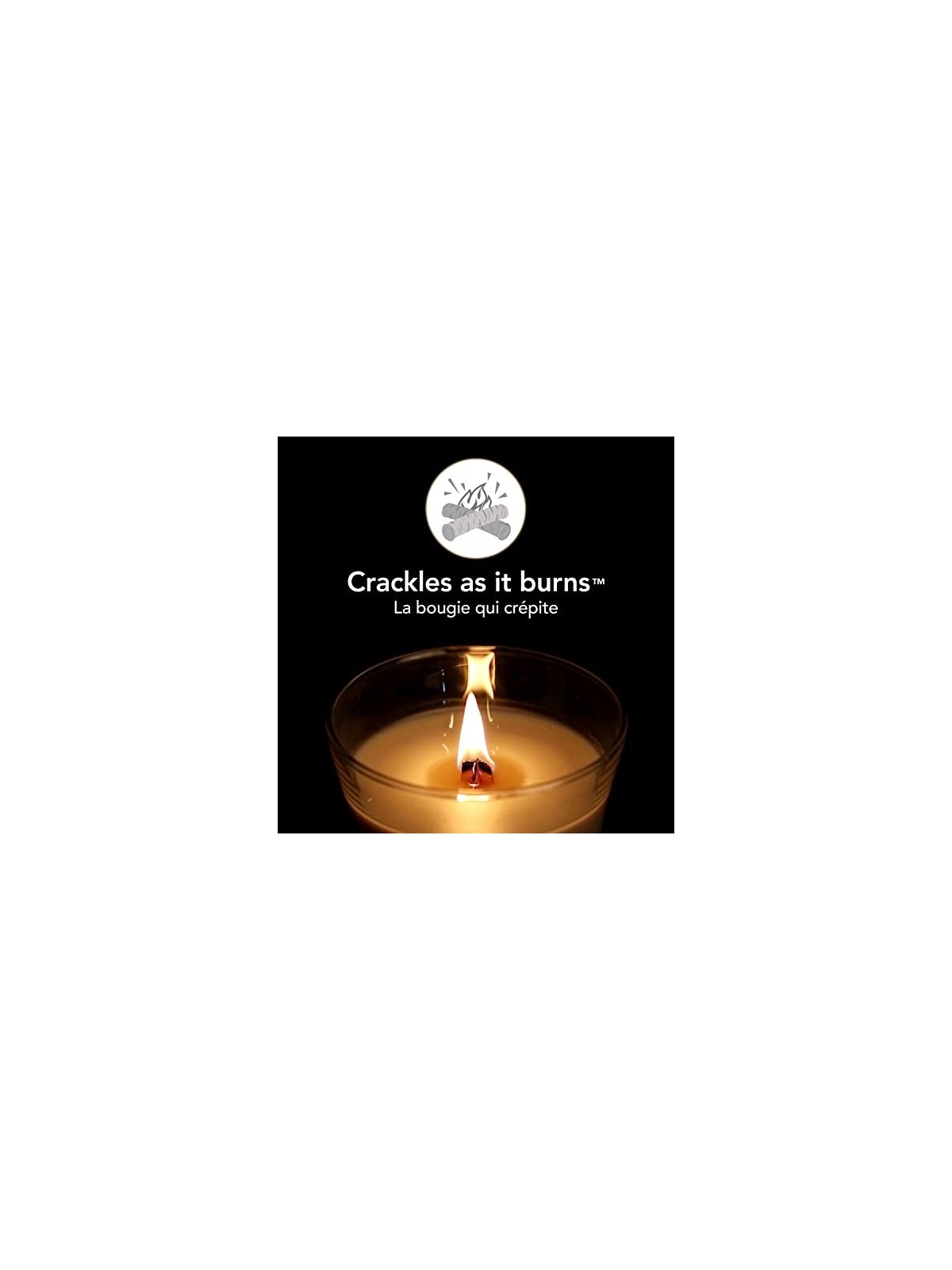 Set Regalo Candela WoodWick Fireside Lino unisex 275 0g