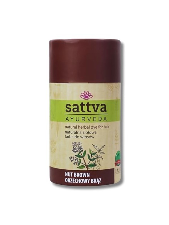 Tintura Naturale alle Erbe per Capelli Castano Noce 150g