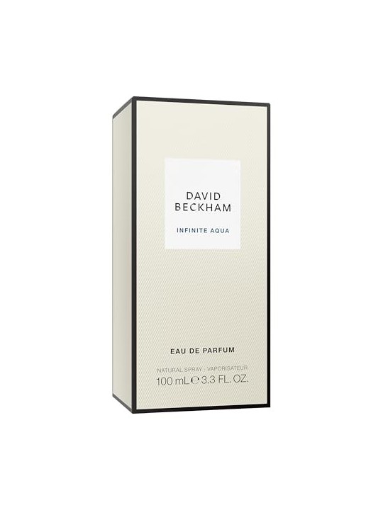 David Beckham Infinito Aqua eau de parfum unisex 100ml David Beckham www.essenzetotalstyle.com 
