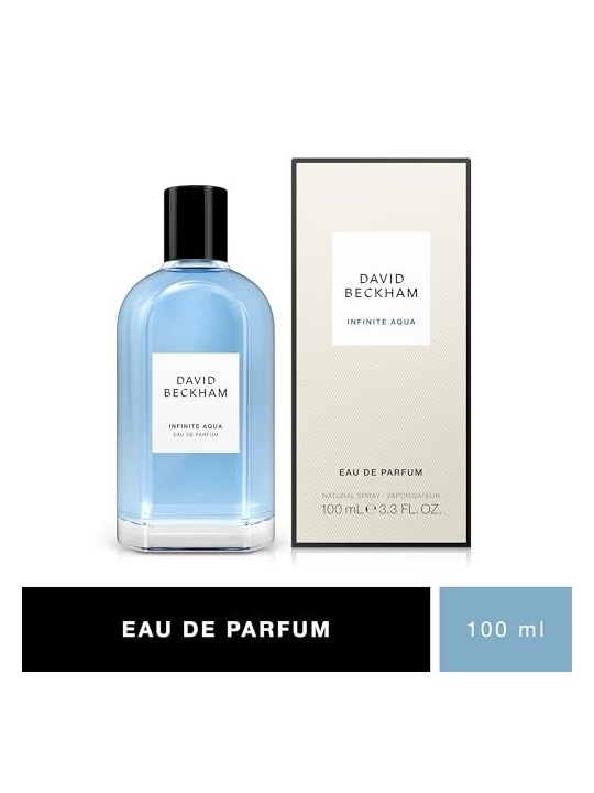 David Beckham Infinito Aqua eau de parfum unisex 100ml David Beckham www.essenzetotalstyle.com 