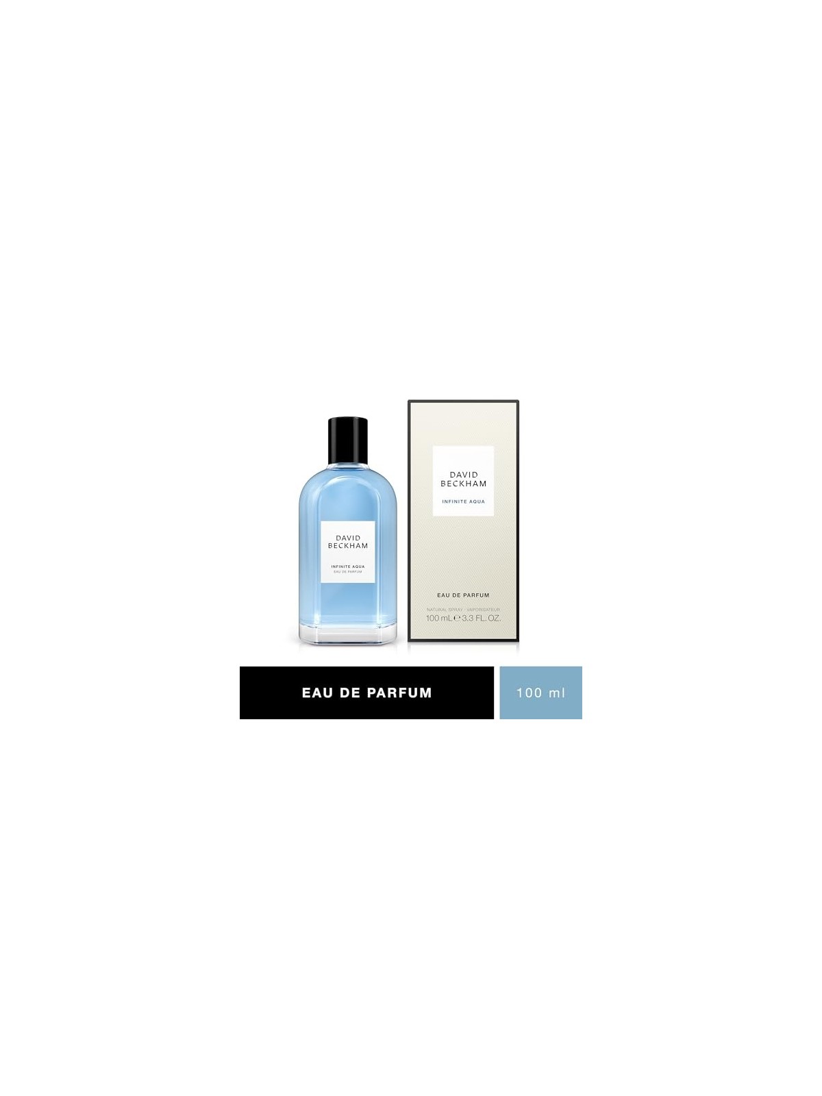 David Beckham Infinito Aqua eau de parfum unisex 100ml David Beckham www.essenzetotalstyle.com 