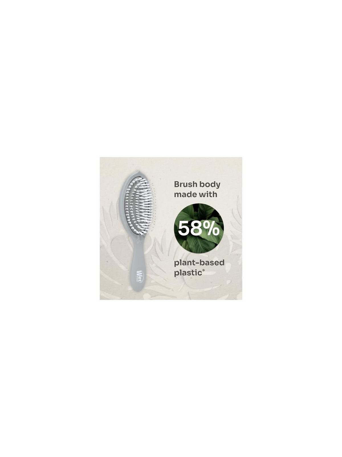Spazzola Wet Brush Go Green al Carbone