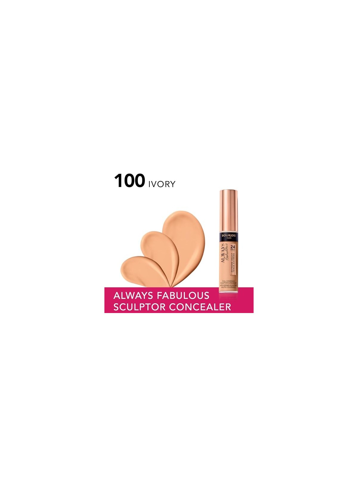 Correttore Sculptor Bourjois Always Fabulous 24H 10ml Vanilla