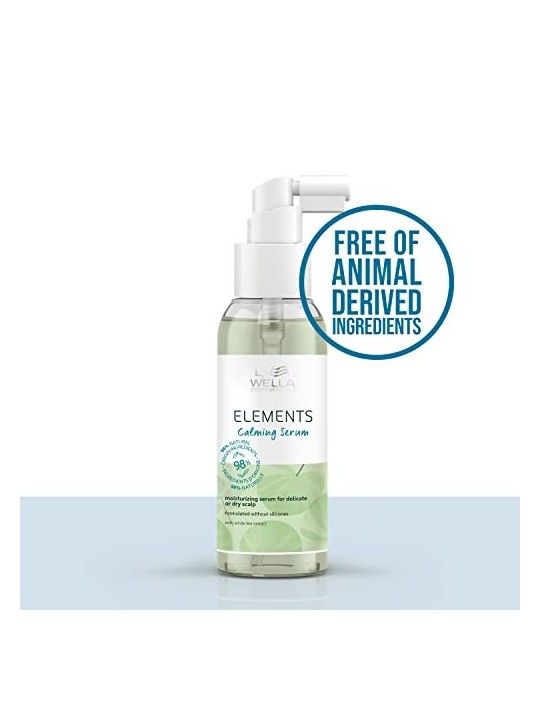 Wella Professionals Elements Siero Calmante per Cuoio Capelluto Senza Silicone