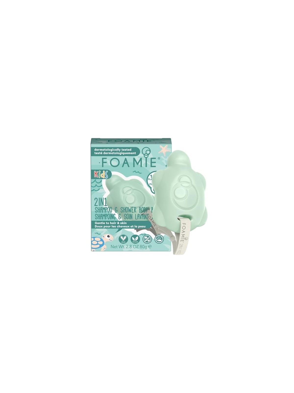 Foamie Shampoo per bambini e bagnoschiuma corpo 2 in 1 mango e cocco donna 800g