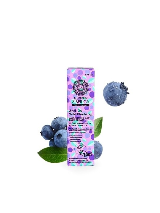 Natura Siberica Awakening Day Cream with Wild Blueberries