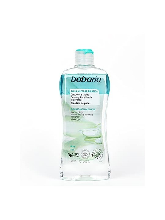 Acqua micellare bifase Babaria aloe vera 400ml