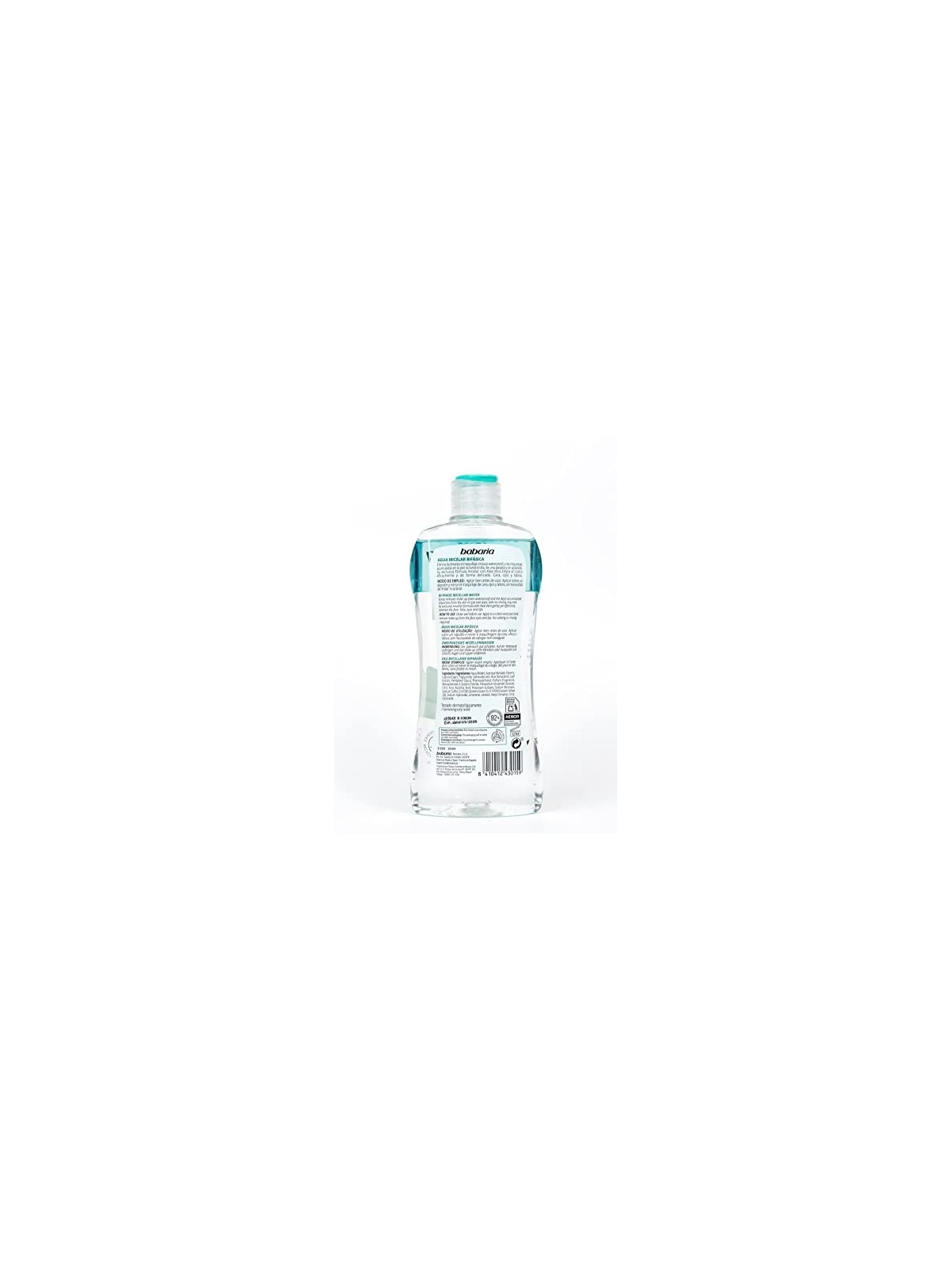 Acqua micellare bifase Babaria aloe vera 400ml