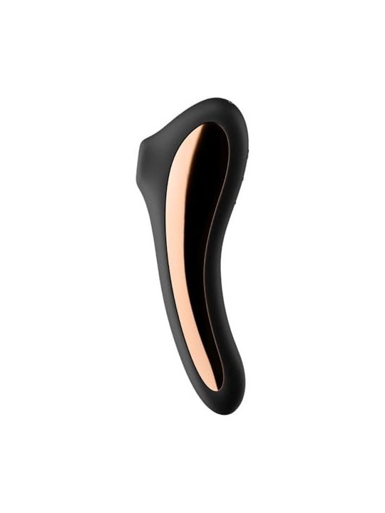 SATISFYER Dual Kiss Vibratore ad Aria Nero Nero 1unit Donna