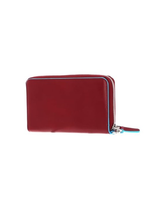 Portafoglio Piquadro Blue Square Rosso Donna